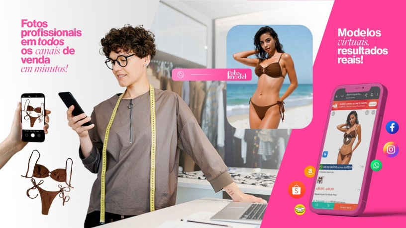 Economia, agilidade e qualidade visual com a FotoModel.

