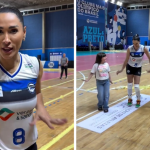 Non Stop celebra o clima de amizade e alegria quando Jaqueline ensina sua dancinha para Juju e Lívia.