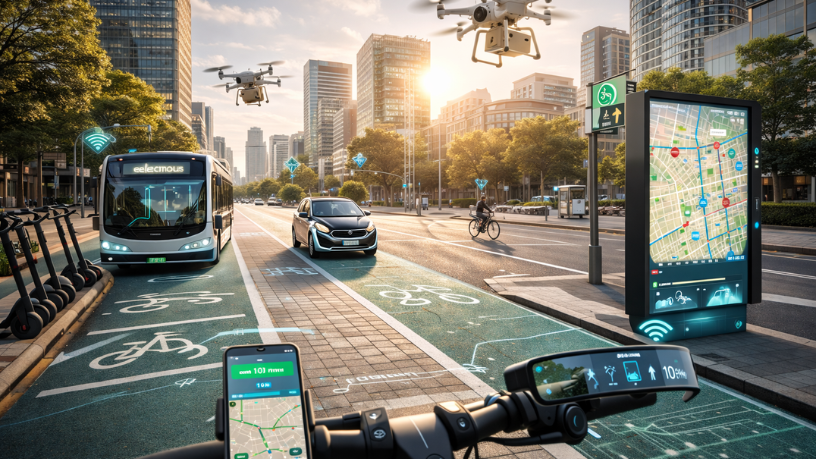 Futuro da mobilidade urbana impulsionado por tecnologia, segundo Aldo Vendramin.